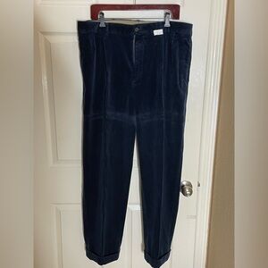 Vintage Polo by Ralph Lauren Courduroy Preston Pants Men 36x32 Navy​​​​​​​​​​​​​